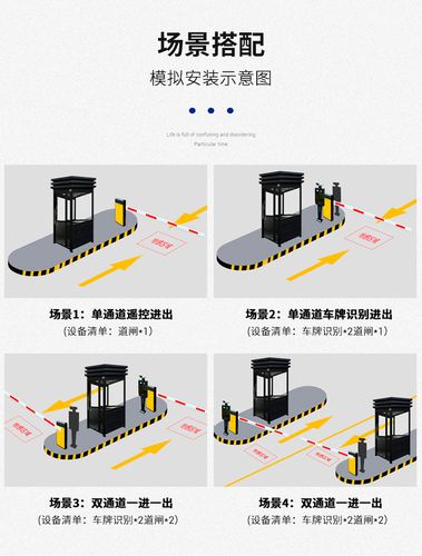 道闸系统安装施工方案 道闸系统安装教程