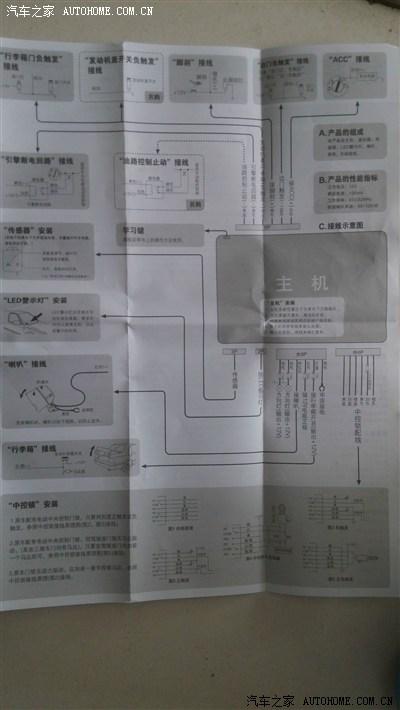 铁将军汽车防盗器电路图解析与安装指南