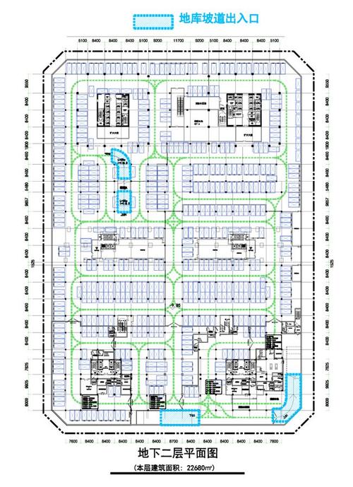 如何绘制和解读地下停车场CAD平面图布局