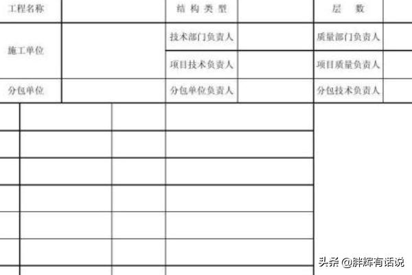 ,分部工程质量验收记录填写范例