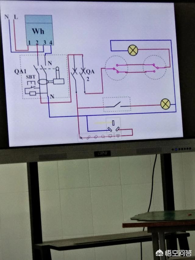 智能照明控制模块接线视频讲解_接，两控一灯一插座，步骤