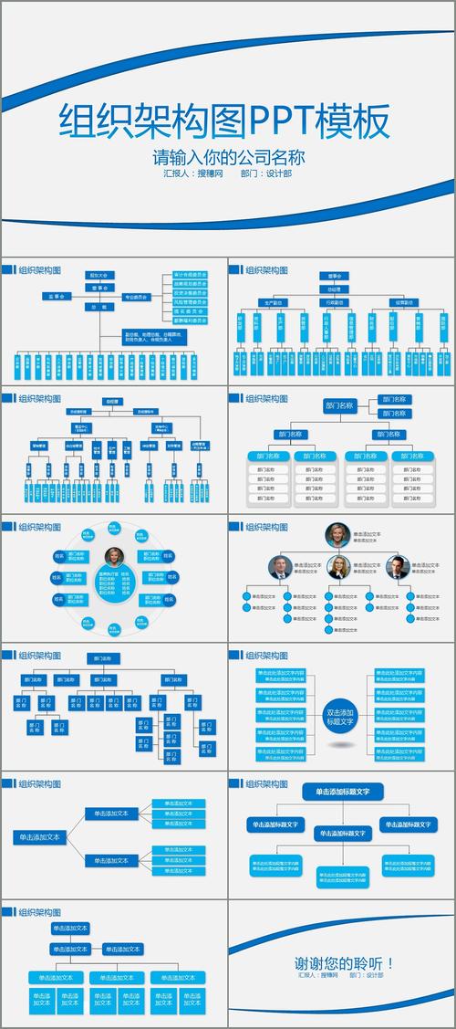 人员架构图ppt模板免费,人员架构图ppt模板